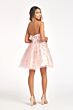 Elizabeth K GS1995 Strapless Sweetheart Neckline Floral Dress