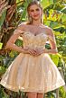 Elizabeth K GS3685 Homecoming Dress