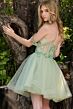 Elizabeth K GS3860 Sweetheart Off The Shoulder Lace-Up Dress