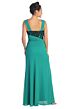 Elizabeth K GL1004 Sweetheart Neck Pleated Bodice Dress