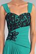 Elizabeth K GL1004 Sweetheart Neck Pleated Bodice Dress