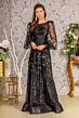 GLS by Gloria GL3497 Bishop Sleeve Embellished A-Line Dress