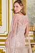 GLS by Gloria GL3831 High Slit Embellished Dusty Rose Dress