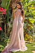 GLS by Gloria GL3831 High Slit Embellished Dusty Rose Dress