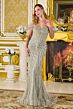 GLS by Gloria GL3837 Sage Green Sweetheart Off The Shoulder Dress