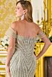 GLS by Gloria GL3837 Sage Green Sweetheart Off The Shoulder Dress