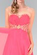 Elizabeth K GL1075 Embellished Top Strapless Sweetheart Neck Dress