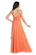 Elizabeth K GL1083 Illusion Waist One Strap Embellished Dress