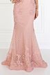 Elizabeth K GL1536 Illusion Back Embroidered Bridal Gown
