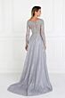 Elizabeth K GL1537 Long Sleeves Lace Dress