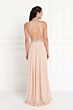 Elizabeth K GL1564 Cutout Back Embellished Top Bridesmaid Dress