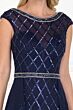 Elizabeth K GL1577 Scoop Back Long Overskirt Dress