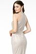 GLS by Gloria GL1841 Halter Neckline Racerback Glitter Dress