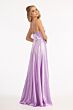 Elizabeth K GL1991 Slit Skirt Strappy Back V-Neck Bridesmaid Dress
