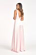 Elizabeth K GL1992 Plunging Neckline Slit Skirt Maid of Honor Dress