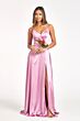 Elizabeth K GL1993 Slit Skirt Spaghetti Straps Maid of Honor Dress