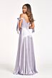 Elizabeth K GL1994 Bow Sleeves Slit Skirt Maid of Honor Dress