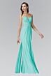 Elizabeth K GL2016 Lace Back Ruched Top Strapless Bridesmaid Dress