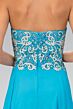 Elizabeth K GL2018 Embroidered Top Strapless Sweetheart Dress