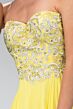 Elizabeth K GL2018 Embroidered Top Strapless Sweetheart Dress