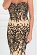Elizabeth K GL2055 Strapless Sweetheart Neckline Embroidered Dress