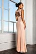 Elizabeth K GL2061 Empire Waist Cutout Back Dress