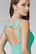 Elizabeth K GL2061 Empire Waist Cutout Back Dress