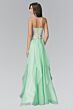 Elizabeth K GL2092 Handkerchief Skirt Strapless Sweetheart Dress