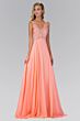 Elizabeth K GL2114 Embellished Top Strapless Sweetheart Dress