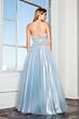 Elizabeth K GL2155 Embellished Top Strapless Sweetheart Dress