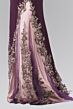 Elizabeth K GL2204 Sheer Back Godet Skirt Dress