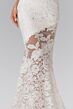 Elizabeth K GL2249 Illusion Lace Skirt V-Neck Bridal Gown