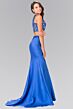 Elizabeth K GL2281 Lace Top Two Piece Dress