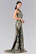 Elizabeth K GL2336 Cap Sleeve Bateau Neck Dress