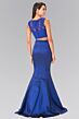 Elizabeth K GL2354 Lace Top Bow Waist Two Piece Dress