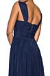 Elizabeth K GL2366 Midriff Keyhole Ruched Top Bridesmaid Dress