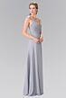 Elizabeth K GL2374 Pleated Top Spaghetti Straps Bridesmaid Dress