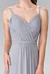 Elizabeth K GL2374 Pleated Top Spaghetti Straps Bridesmaid Dress