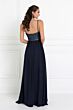 Elizabeth K GL2416 Sequin Top Sweetheart Neck Maid of Honor Dress