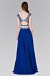 Elizabeth K GL2422 Cap Sleeve Embellished 2 Piece Dress