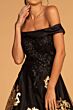 GLS by Gloria GL2542 Embellished Off The Shoulder Dress