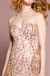 Elizabeth K GL2587 Long Overskirt Strapless Sweetheart Neckline Dress