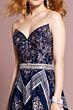GLS by Gloria GL2649 Strapless Sweetheart Neckline Glitter Dress