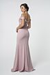 Elizabeth K GL2708 Embroidered Top Off The Shoulder Dress