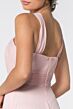 Elizabeth K GL2816 Ruched Top Halter Neck Bridesmaid Dress