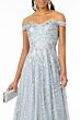 GLS by Gloria GL2887 Off The Shoulder Glitter Dress