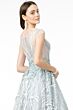 GLS by Gloria GL2890 Scoop Neck Cap Sleeve Embroidered Dress