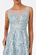 GLS by Gloria GL2979 Scoop Neckline Beaded Embroidery Dress