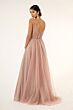 GLS by Gloria GL2983 Embellished Top Slit Skirt Dress