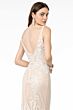 GLS by Gloria GL2985 Plunging V-Neck Godet Mermaid Skirt Bridal Gown